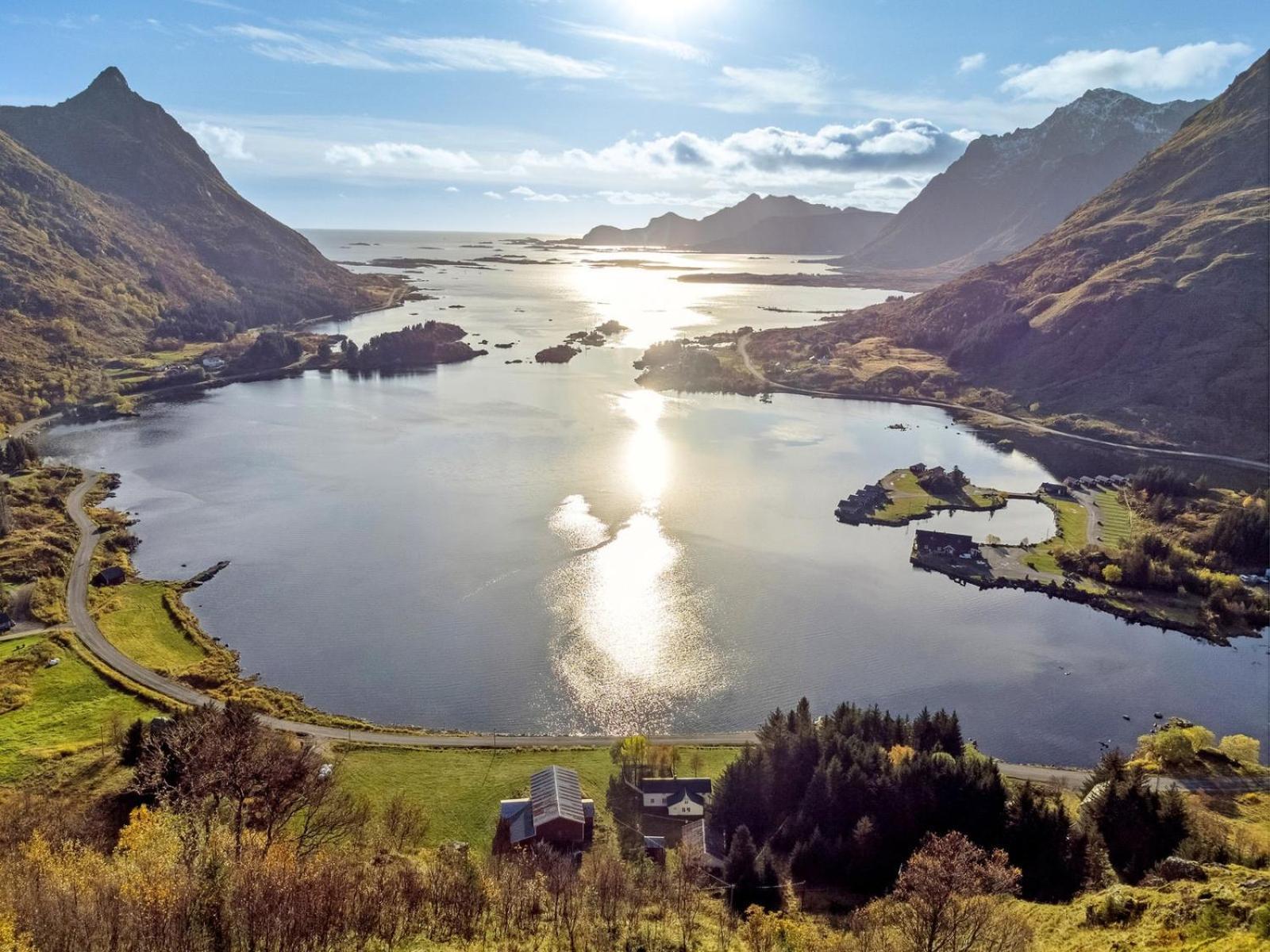 Brustranda Fjordcamping Valberg Exterior foto