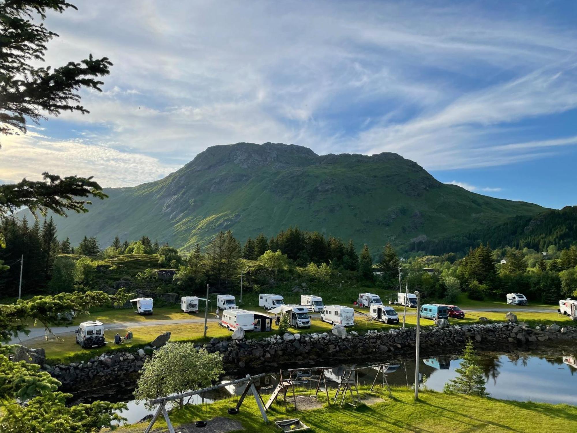 Brustranda Fjordcamping Valberg Exterior foto