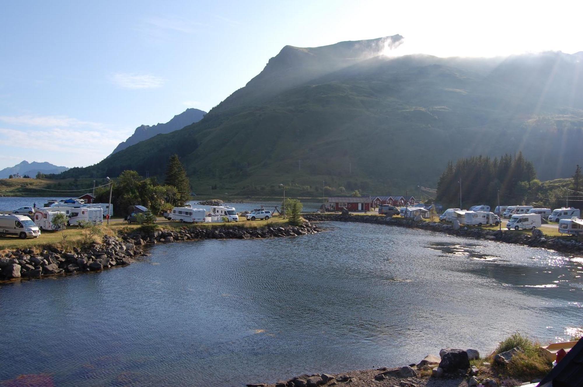 Brustranda Fjordcamping Valberg Exterior foto