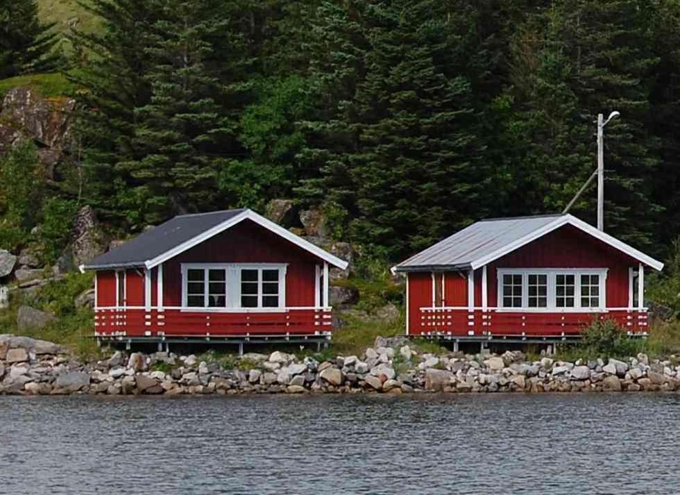 Brustranda Fjordcamping Valberg Exterior foto